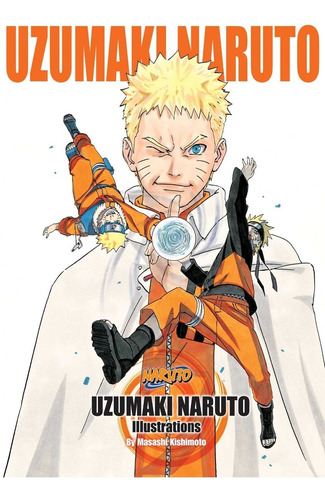 Uzumaki Naruto Illustrations Art Book Libro De Arte Original