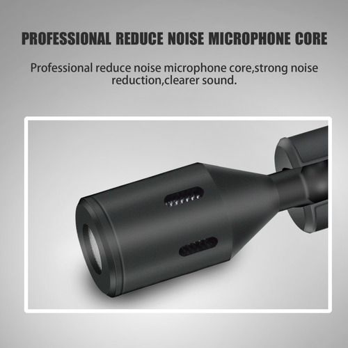 Mini Plug-in Smartphone Micrófono Teléfono Móvil Mic Cardioi