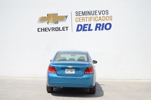 Imagen 4 de 15 de Chevrolet Aveo Ltz 2019 Azul Oceano