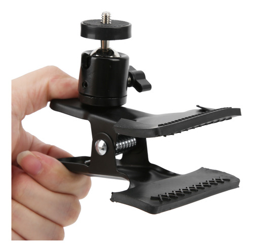Soporte De Clip Para Cámara TriPod Con Bola Giratoria De 360