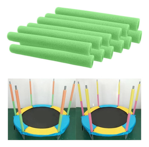 Mangas De Espuma Con De Trampolín De 12 Piezas, Verde