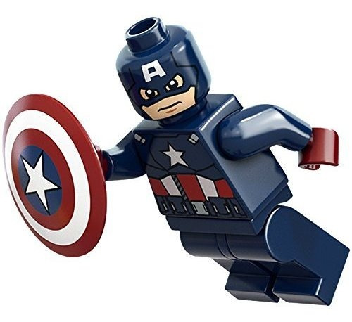 Lego Marvel Super Heroes Minifigura  capitán América