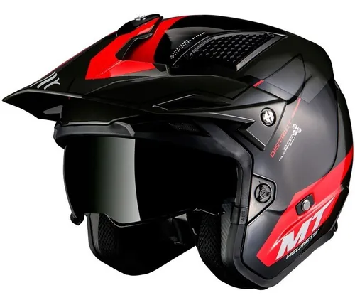 Casco mt online helmets abierto