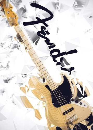 #90 Fender Poster 30x40 Envios A Todo El Pais 