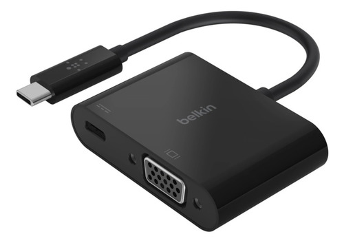 Adaptador Usb-c A Vga + Carga 60w Belkin