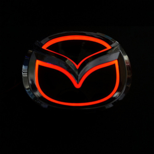 Luz Led De Logotipo Del Coche 5d Para Mazda,tamaño10,1x8,2cm