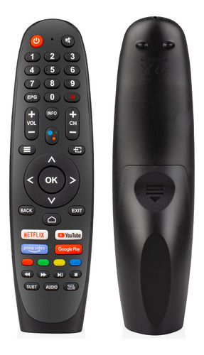 Pack De Control Remoto Ec40v2fa Para Caixun Android Tv