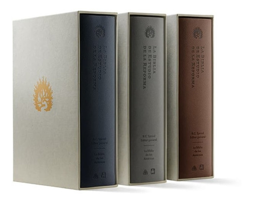 Biblia De Estudio De La Reforma Piel Gris Editor R.c Sproul