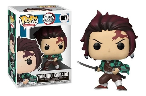 Pop! Animation Demon Slayer: Kimetsu No Yaiba Tanjiro Kamado