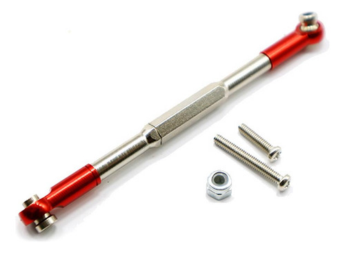 Varillas De Enlace Servo De Dirección Para 1/12 Mn-d90 Rojo
