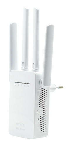 Repetidor Roteador Wifi 4 Antenas Amplificador De Sinal Haiz