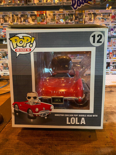 Funko Pop # 12 Director Coulson With Lola Agents Of Shield (Usado)