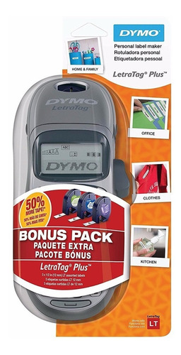 Imagen 7 de 7 de Rotuladora Dymo Letratag Lt100h Plus Etiquetadora +3cart W01