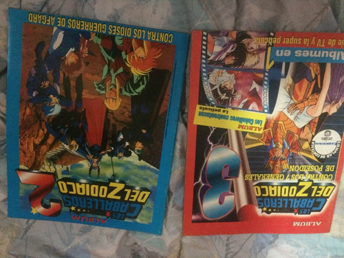 Figuritas Del Álbum Caballeros Del Zodiaco 2 Y 3