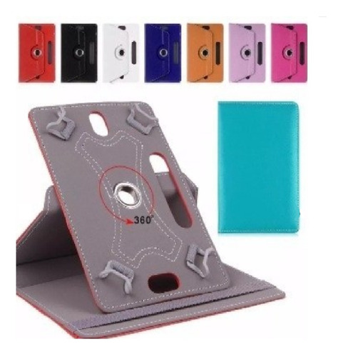 Imagen 3 de 3 de Funda Tablet 8 Pulgadas Estuche Soporte Stand Colores Libro