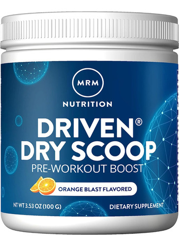 Mrm Nutrition | Driven Dry Scoop | 3.53oz (100g) | 15 Serv