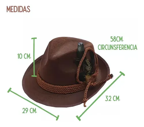 Combo 5 Sombreros Aleman Oktoberfest Oktober Fest