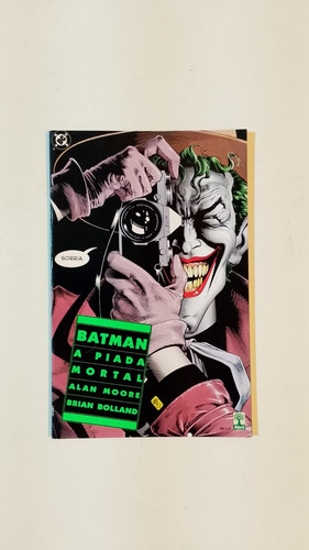 Kit Batman- A Piada Mortal, Hq + Livro (Usado)