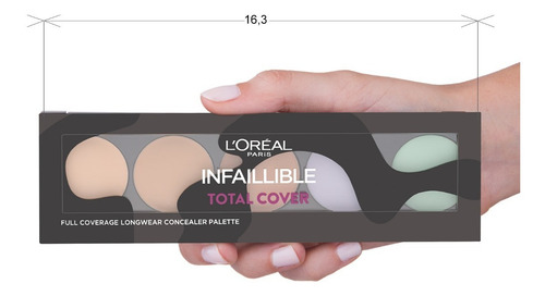 Paleta Correctora Infallible Total Cover Loreal Paris