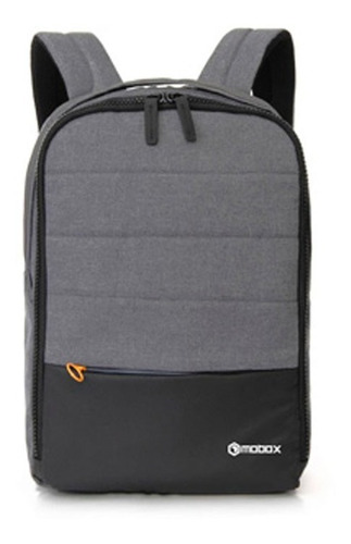 Mochila Notebook Mobox Smart Negro Con Gris 15-16 Pulgadas F