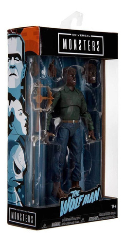 Jada Toys Universal Monsters - Figura De Acción De The Wol