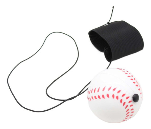 Pelota De Esponja De Goma Para Muñeca Return Ball, Elástica