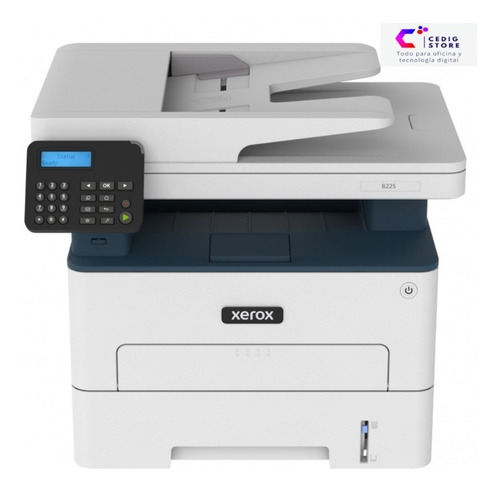 Multifuncional Laser Xerox B225 Monocromatica Lan Usb Wifi