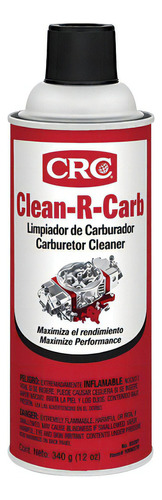 Crc Clean-r-carb Limpiador De Carburador 12oz / 340g