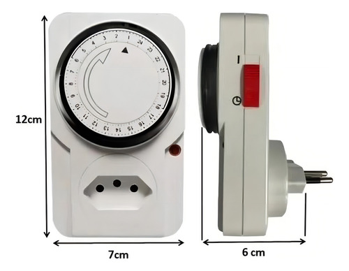 Temporizador Analógico 24h Bivolt Bestfer