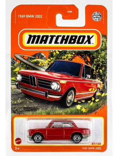 Miniatura Matchbox Bwm 1969 2002 Linha 2022 87/100