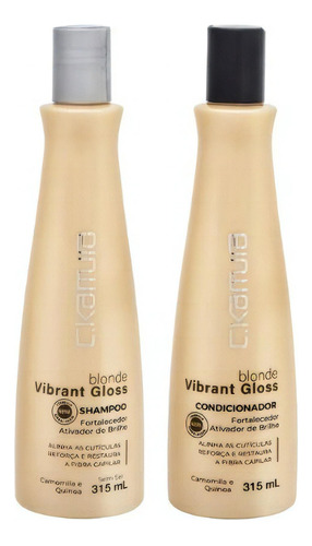  Kit Shampoo Condicionador Blonde Vibrant Gloss Iluminador