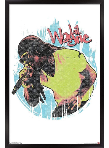 Trends International Lil Wayne - Splatter Wall Poster, 22.37