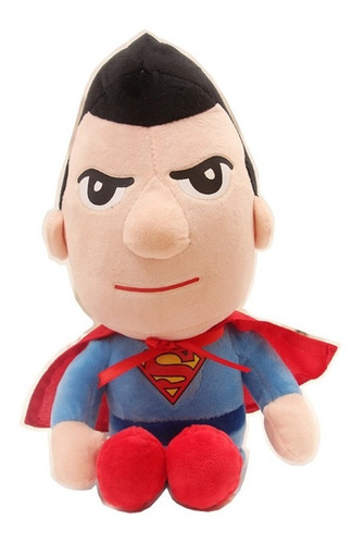 Boneco Pelucia Superman Dc Batman Heroi Brinquedo Iron Man