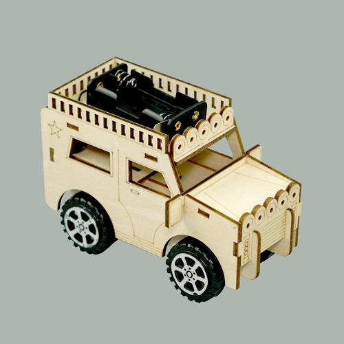 Kit De Modelo De Coche De Madera Modelo De Coches De Juguete