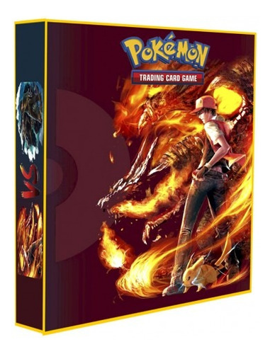 Album Pokémon P/cards Tipo Fichário - Charizard Vs Blastoise