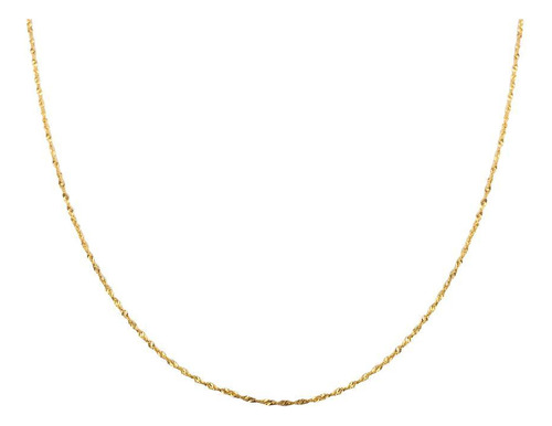 Corrente Singapura 44 Cm Em Ouro 18k