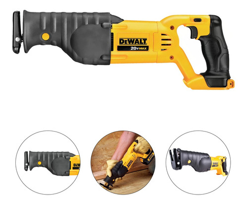 Serra Sabre Bl 20v Li-io N Vvr Sem Bateri -dewalt Dcs380b-b3