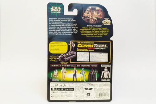 Stormtrooper With Blaster Star Wars Commtech Chip Hasbro (Usado)