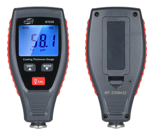 Medidor De Espesor De Pintura Benetech Gt235 Lcd