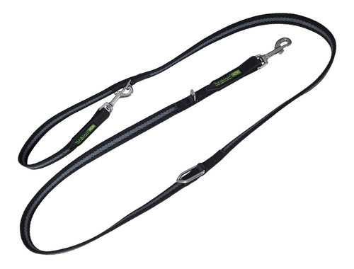 Guia Multifuncional Cães K-9 Spirit Carabineer Lx Preta G