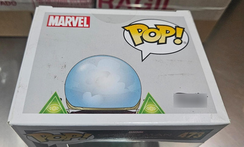 Funko Pop Spiderman Far From Home - Mysterio #473 Dañado