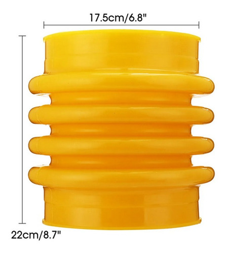 Imagen 2 de 5 de Fuelle Bota Bailarina Compat Mpower Hyundai Wacker 17.5 Cm