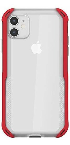 Funda Para iPhone 11 Pro Max Proteccion Resistente En Rojo