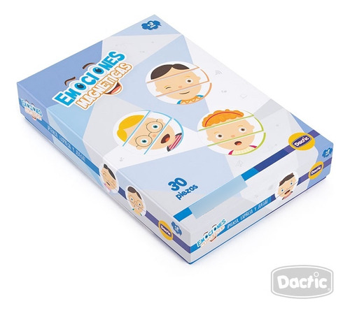 Juego De Mesa Puzzle Infantil Emociones Magneticas - Dactic