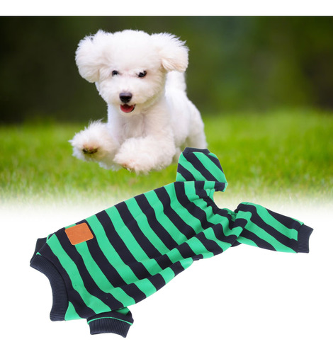 Pijama Para Perro, A Rayas, Elegante, Bonita, Elástica Y Tra