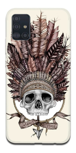 Imagen 6 de 10 de Funda Samsung A31 A21s A11 Calavera Skull 3