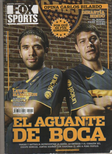 Revista ** Fox Sports ** Nº 17 Año 2008 - Boca , Bataglia