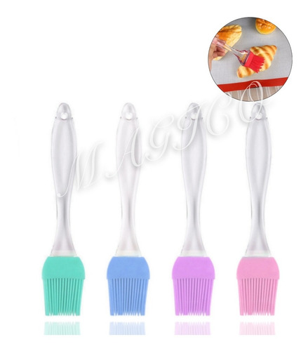 Imagen 1 de 3 de Pincel Silicona Para Repostería Cocina Pastelería Utensil