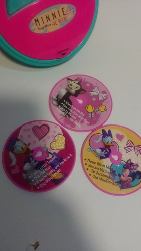 Disney Minnie Mouse Canta Conmigo Cd Player 3 Disco + Regalo (Usado)