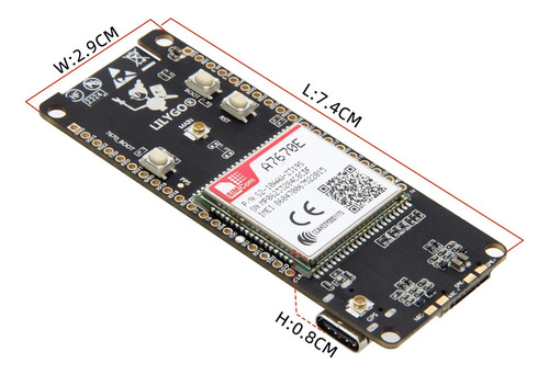 Zya Lilygo® T-call A7670 4g 2g Esp32 Development Board